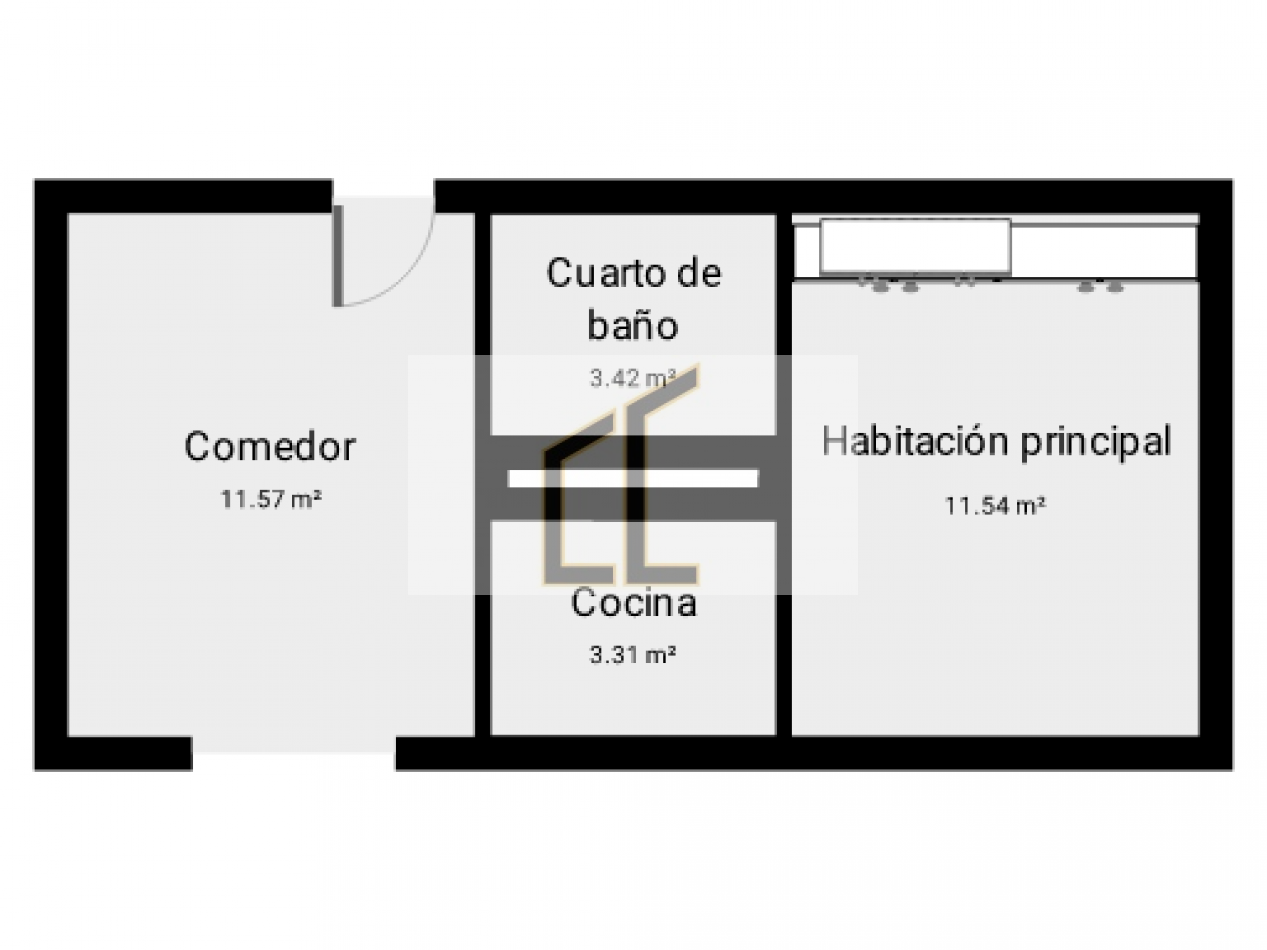 CABALLITO - Depto 2 Ambientes - Ramon L Falcon 1680 - 1er Piso 